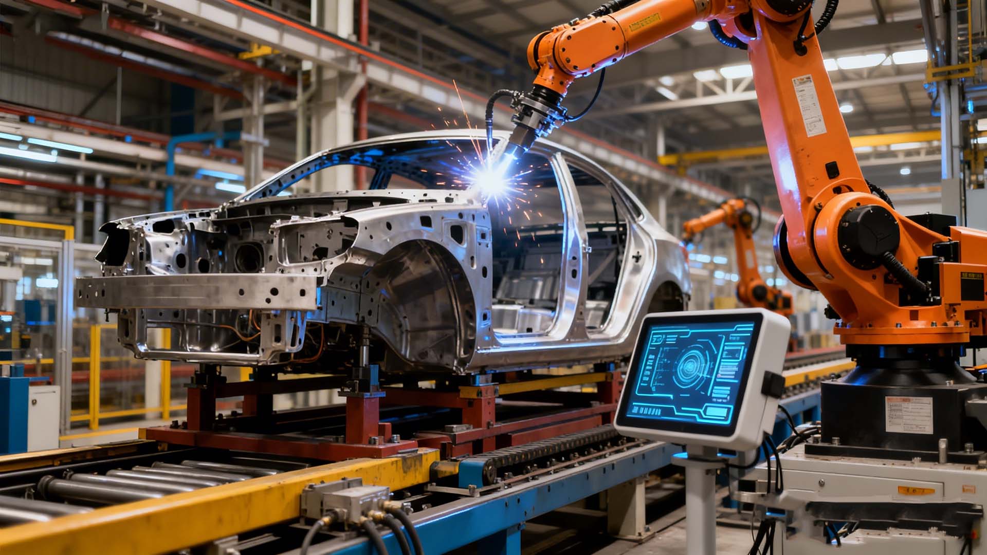 焊装车间AI智能检测